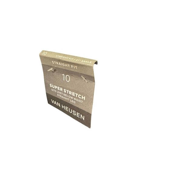 NWT ladies Van Heusen super stretch size 10 black pants - Picture 3 of 4